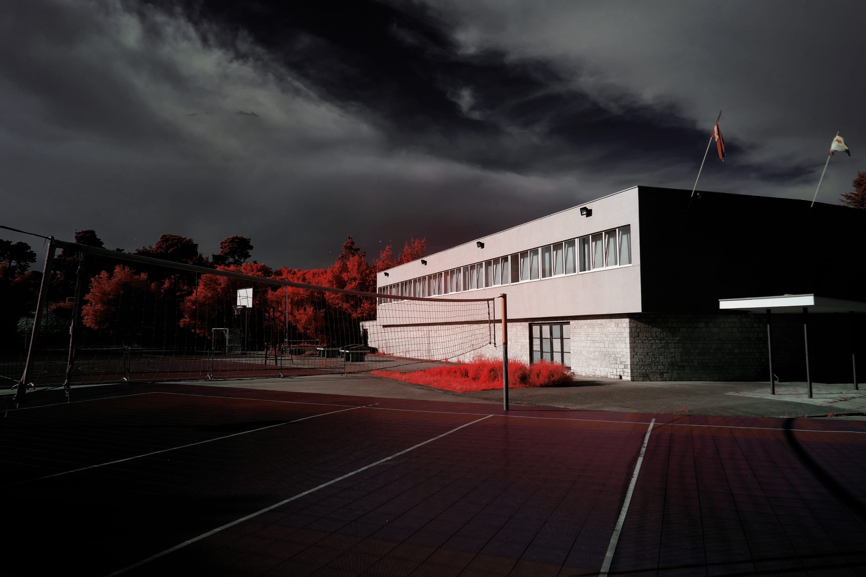 Near-infrared photograph from the Croatia series — description pending curation