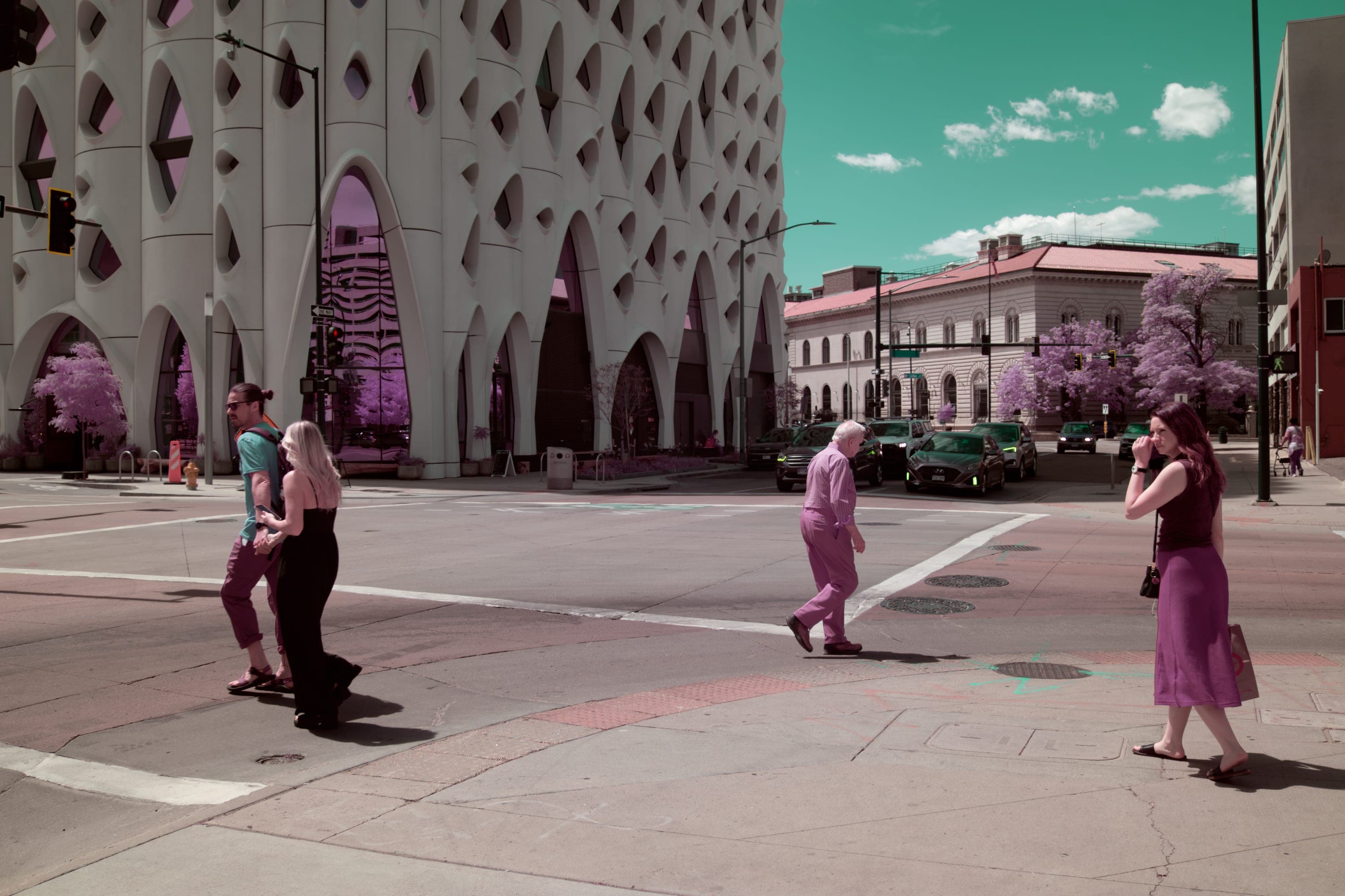 Near-infrared photograph from the Denver series — description pending curation