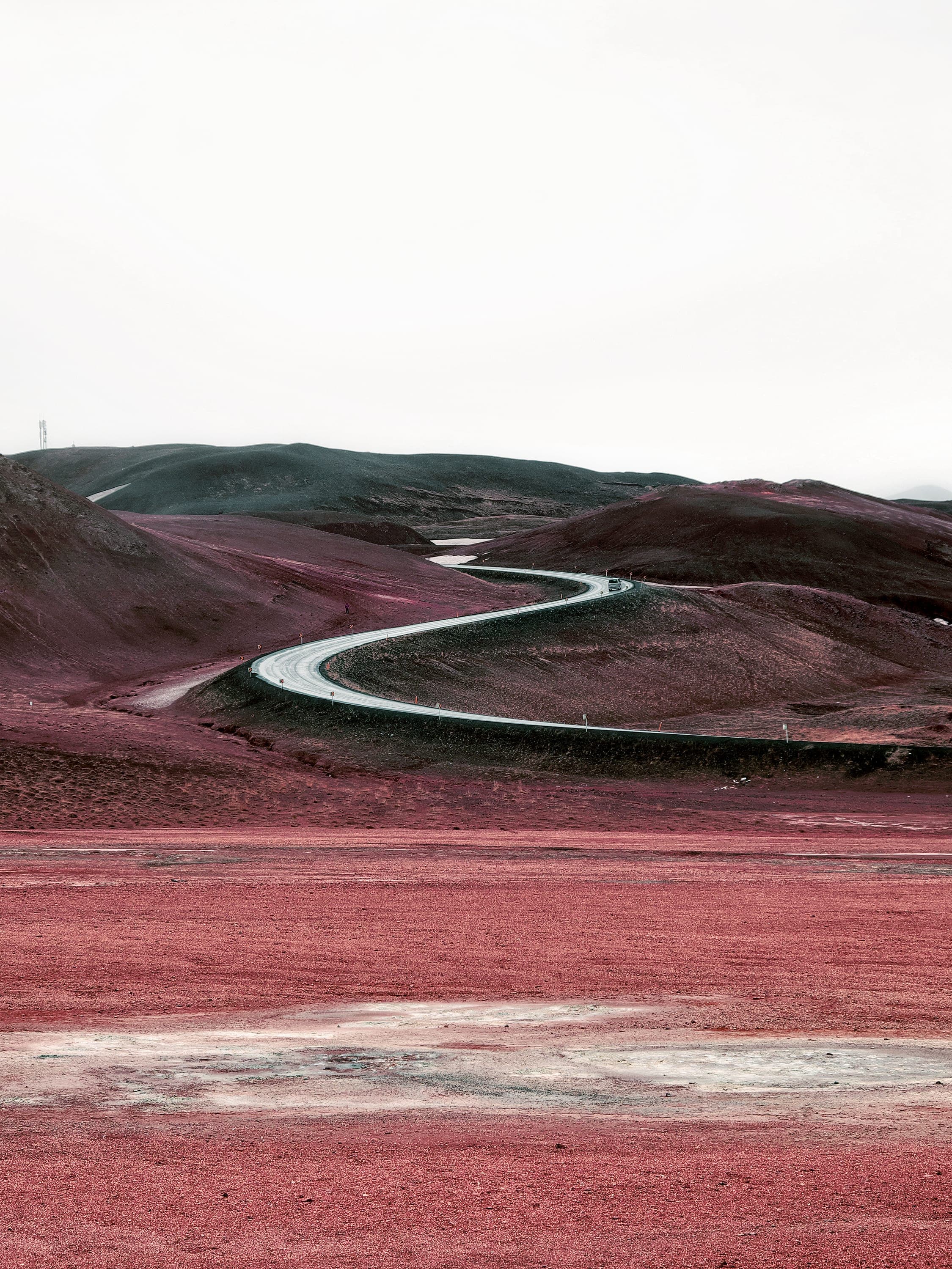 Near-infrared photograph from the Iceland series — description pending curation