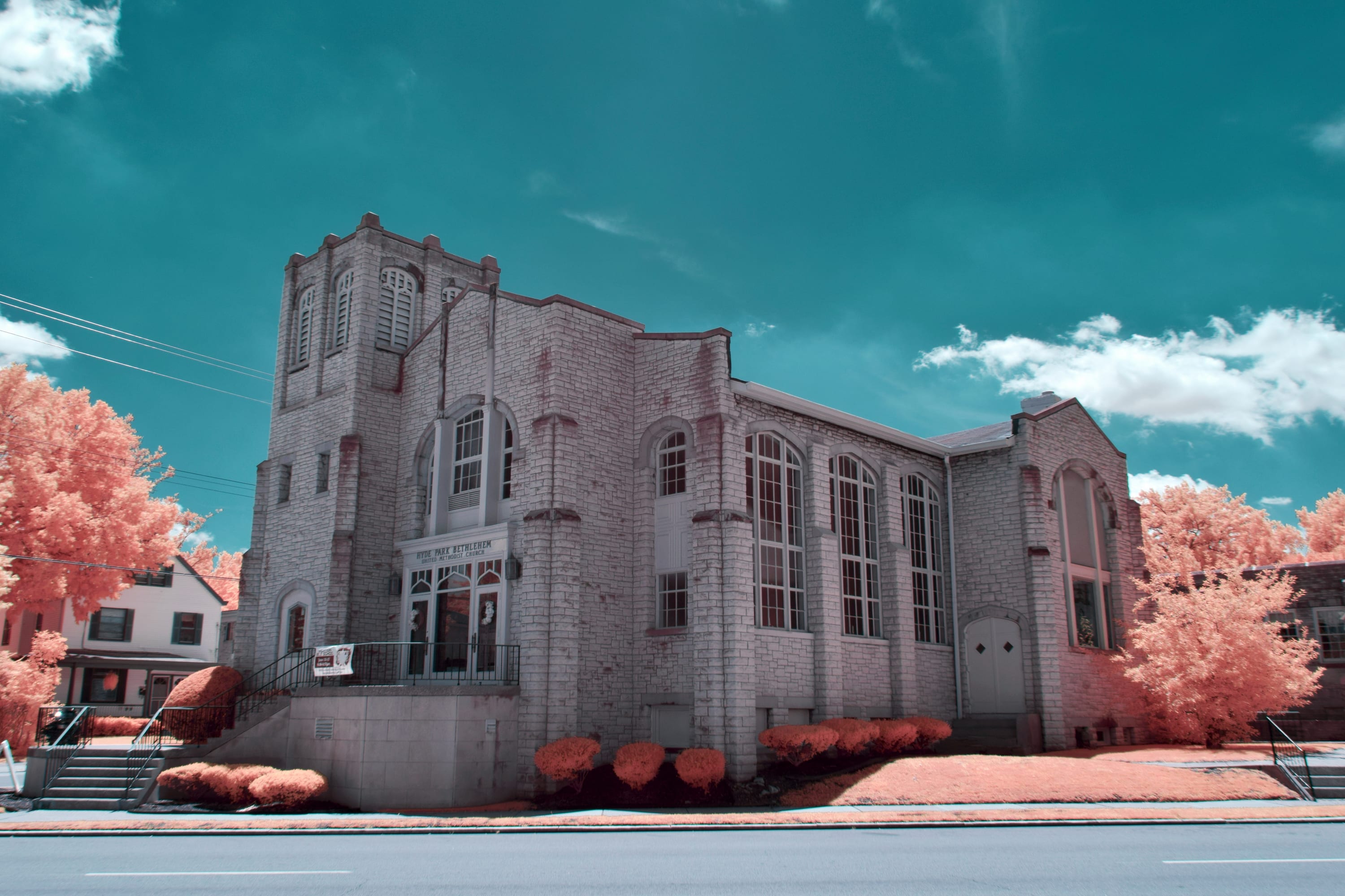 Near-infrared photograph from the First light series — description pending curation