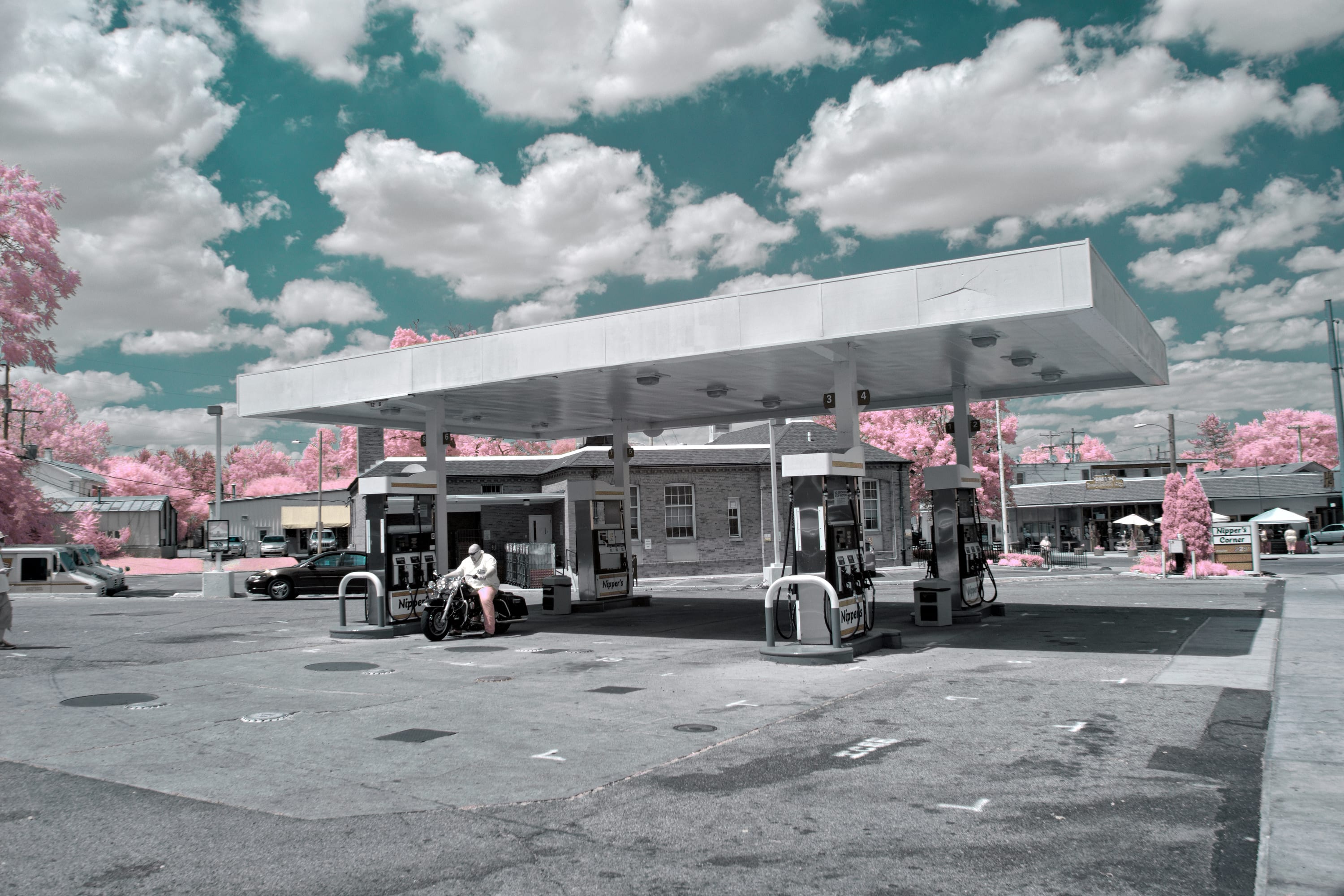 Near-infrared photograph from the First light series — description pending curation