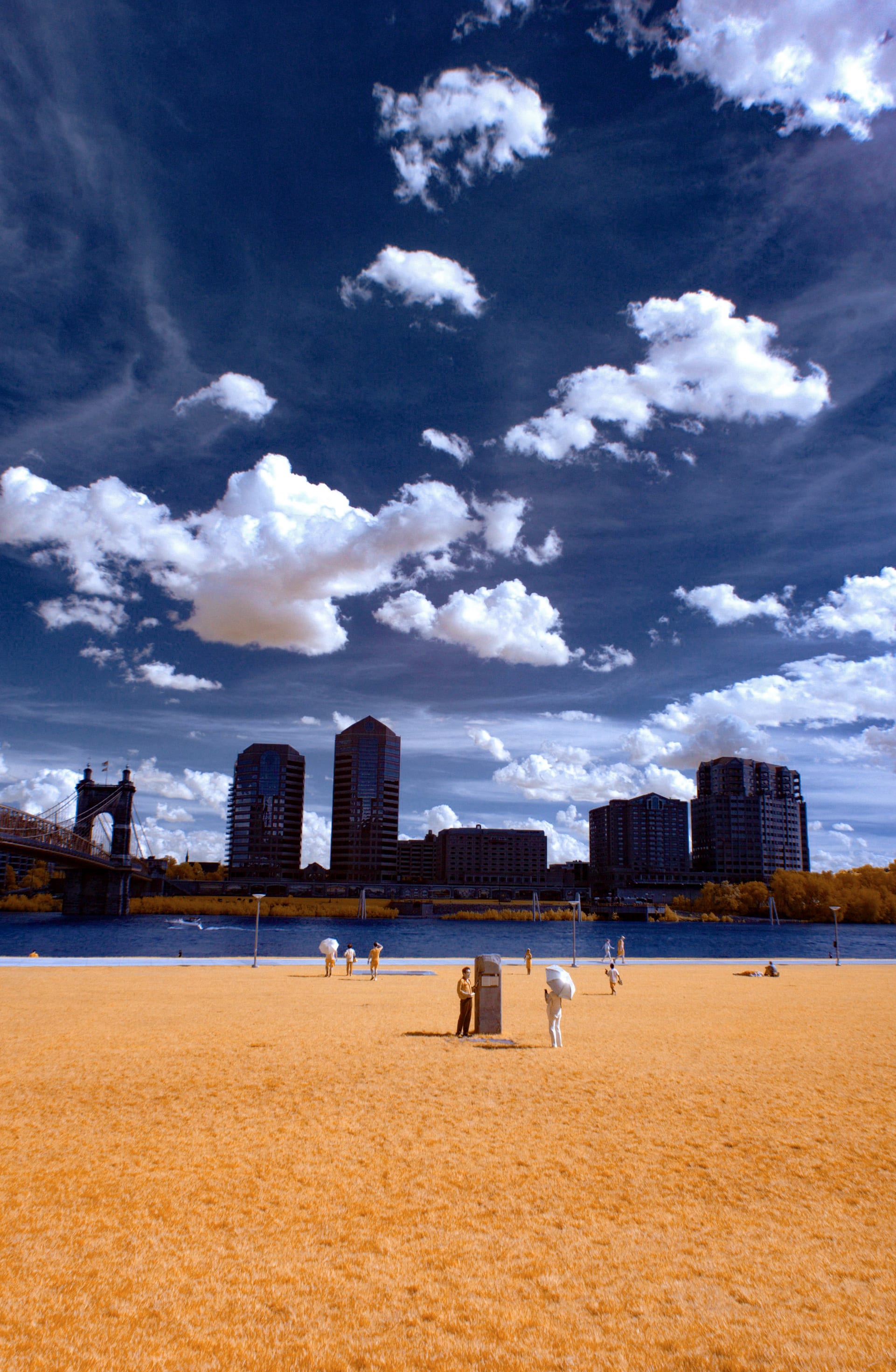 Near-infrared photograph from the First light series — description pending curation