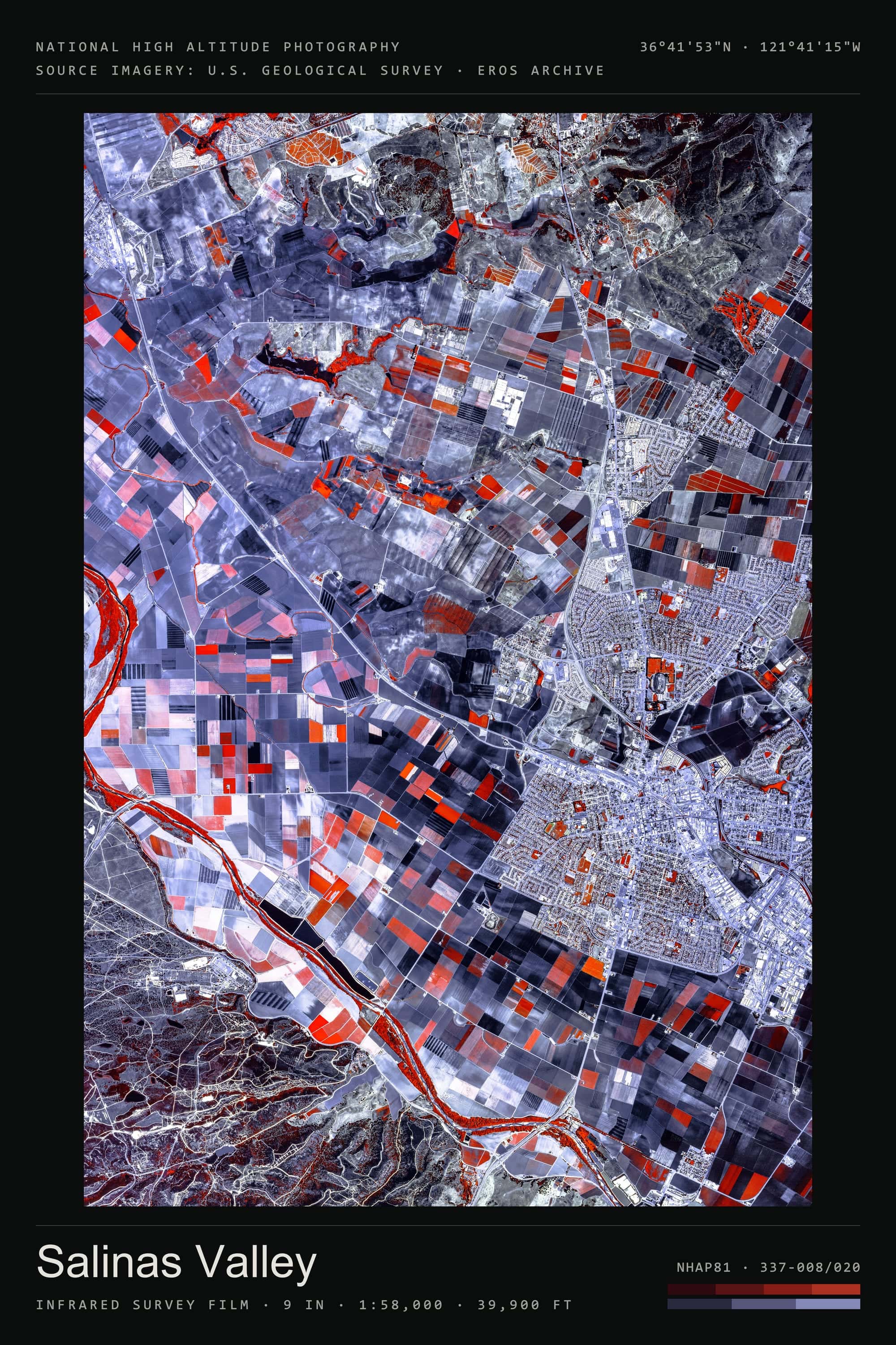 Salinas Valley Roll 337 · Poster — portrait · 3:2, titled sheet