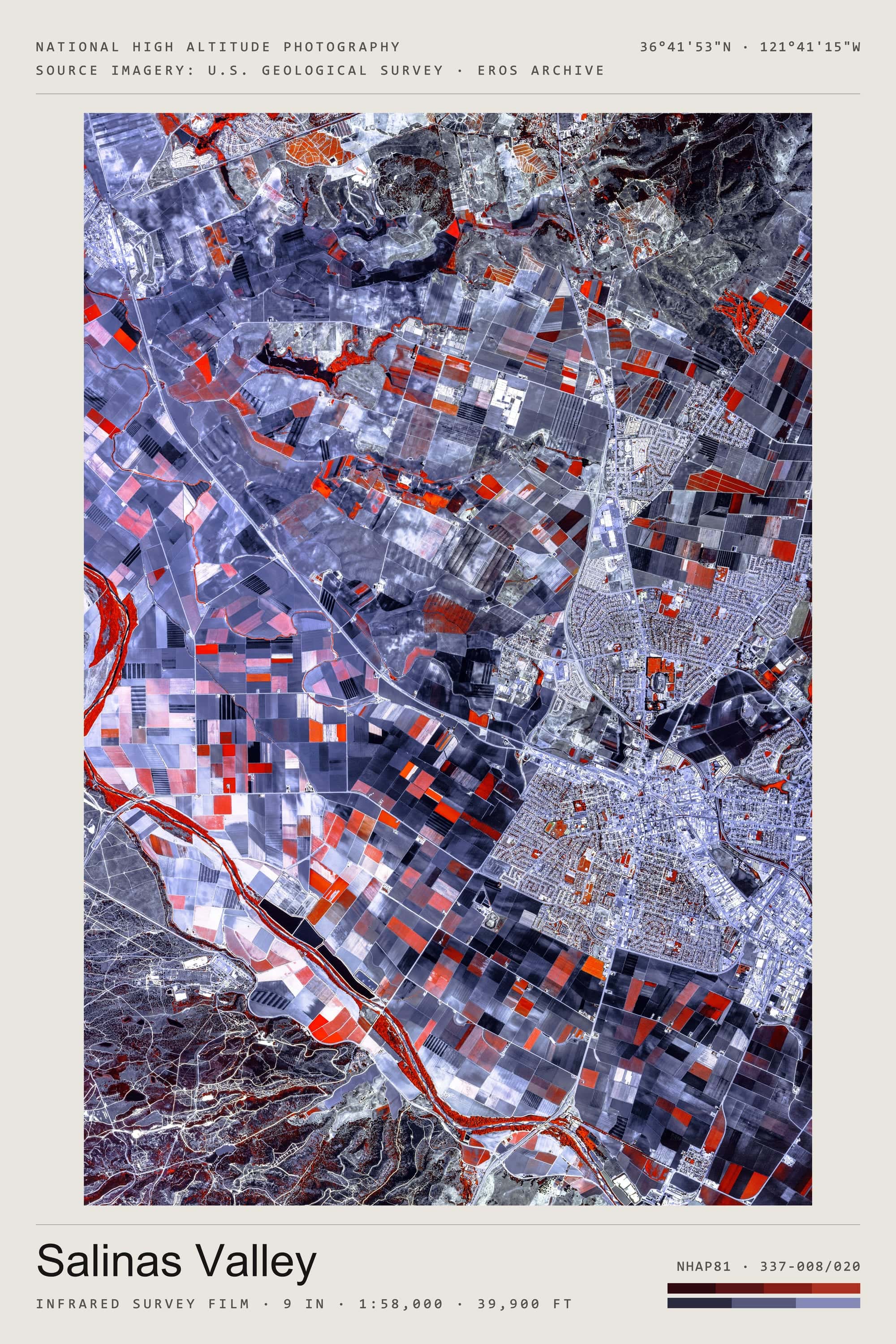 Salinas Valley Roll 337 · Poster — portrait · 3:2, titled sheet