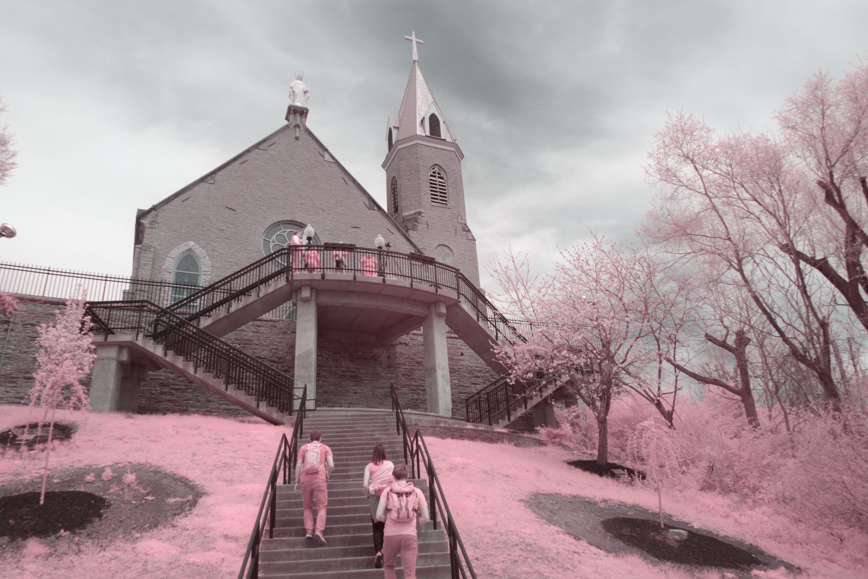 Near-infrared photograph from the Cincinnati series — description pending curation