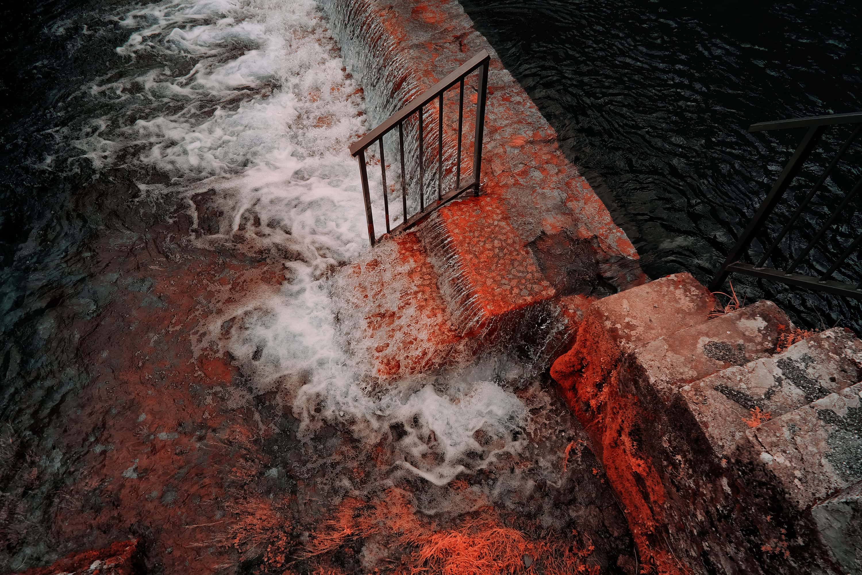 Near-infrared photograph from the France series