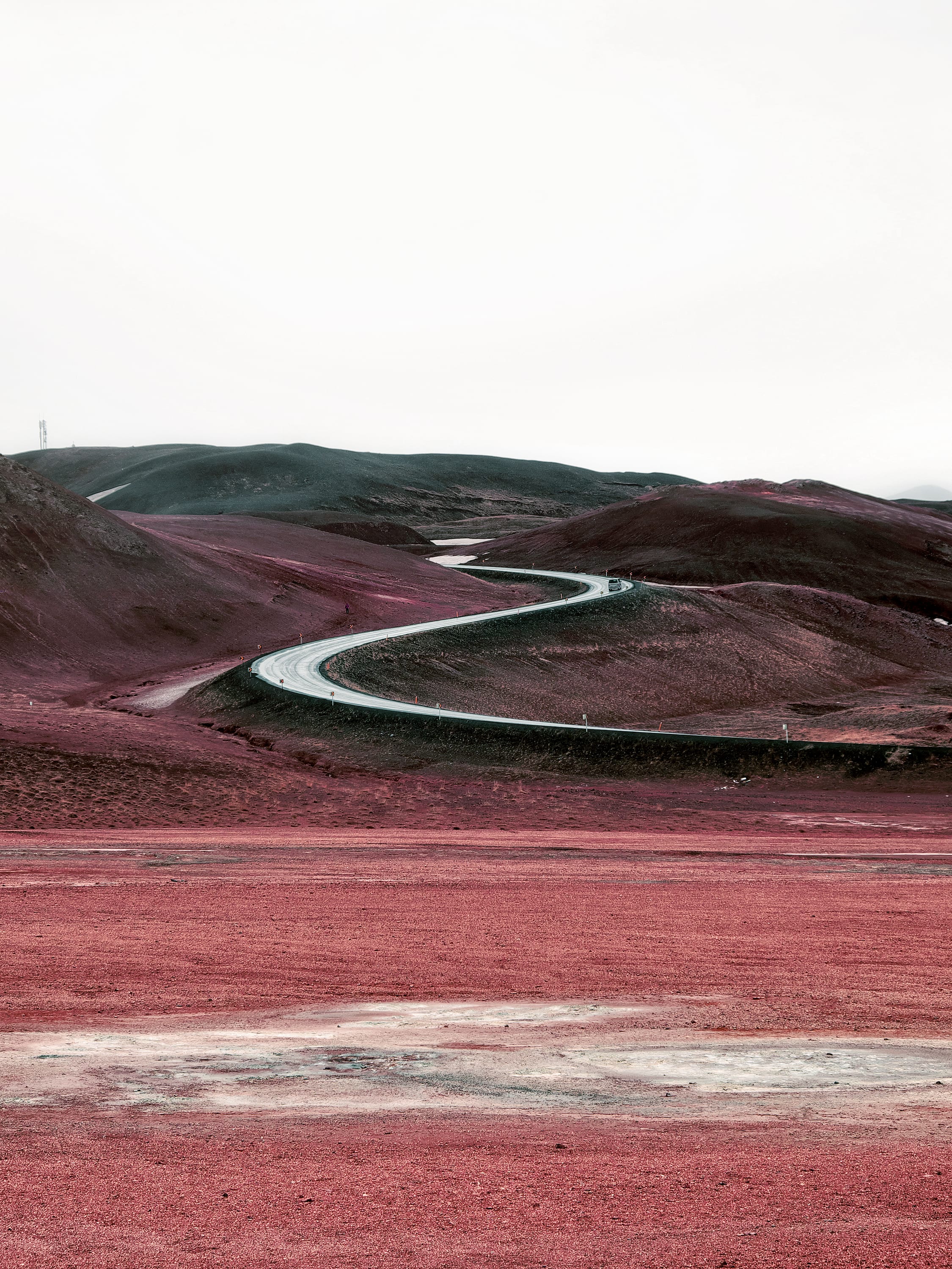 Near-infrared photograph from the Iceland series — description pending curation